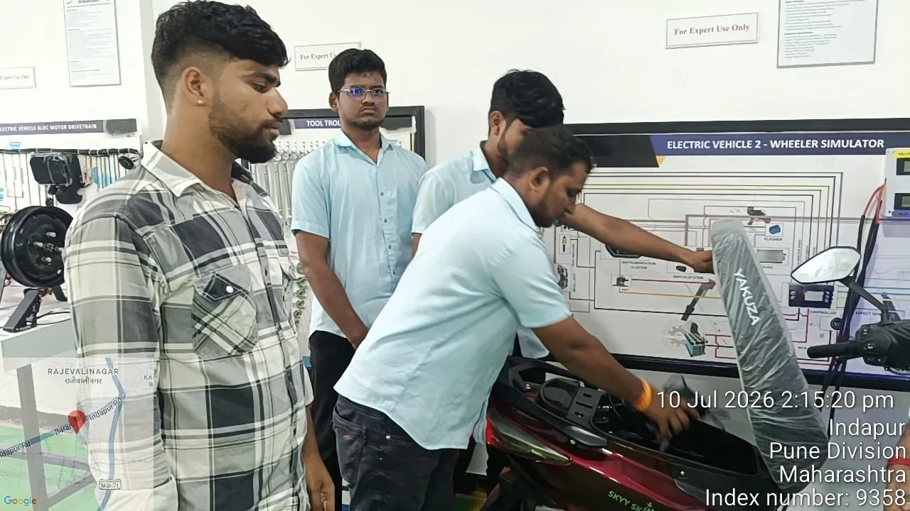 EV two-wheeler simulator assessment